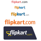 First five logos that Flipkart used between 2007 – 2015